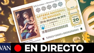 DIRECTO  COMPRUEBA EL GORDO Y DÉCIMOS PREMIADOS DE LA LOTERÍA DE NAVIDAD 2019 [upl. by Fulvi]