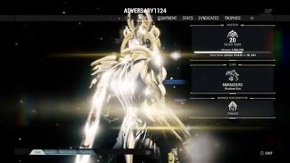 WARFRAME Valkyr Original Gersemi Skin Edition [upl. by Ezequiel176]