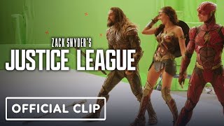 Zack Snyders Justice League  Official Exclusive quotMaking of the Snyder Cutquot Clip [upl. by Aihsenak40]