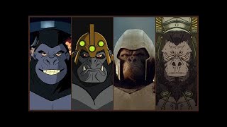 Gorilla Grodd Evolution in Cartoons amp TV 2018 [upl. by Jacklin]