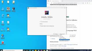 Como Poner En Español IntelliJ IDEA Community  Facil  2020 [upl. by Eemiaj]