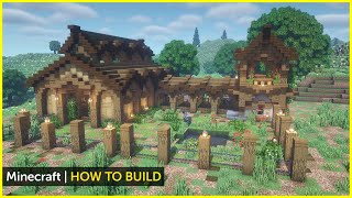 Minecraft How to Build a Stable Tutorial [upl. by Nosnevets659]