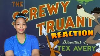 Tex Avery  Screwy Squirrel “The Screwy Truant” 1945  animated short  Reaction [upl. by Cristina]