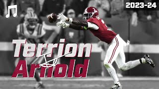 Terrion Arnold 2023 Highlights 🎵  Alabama 🐘 [upl. by Ader]