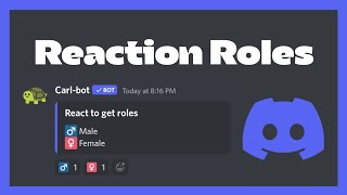 How To Setup Reaction Role Discord Bot AndroidIOS [upl. by Ymmor]