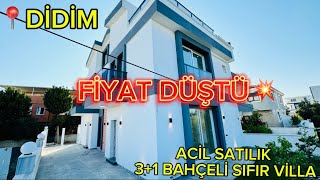 🔴SATILDI🔴AYDIN DİDİMDE 5750000tlye SATILIK BAHÇELİ VİLLA [upl. by Ferguson]