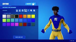 Hypersonic Fortnite Skin Ingame [upl. by Grimaud]