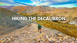 Hiking Four Colorado 14ers In A Day The Decalibron [upl. by Aelber]