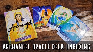 Archangel Oracle Cards  Unboxing and Flip Through [upl. by Nivlam]