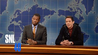 Weekend Update Pete Davidson Talks Business  Saturday Night Live [upl. by Nnylyoj]