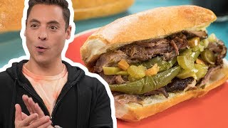 Jeff Mauro Makes an Italian Beef Sandwich  The Kitchen  Food Network [upl. by Hiltan628]