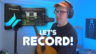 Recording Your First Song with Presonus Studio One  Absolute Beginner Tutorial [upl. by Releyks]