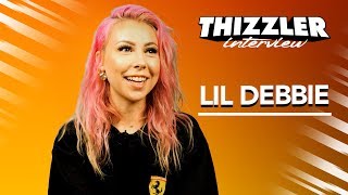 Lil Debbie on puking during performances the beginning amp end of White Girl Mob Riff Raff amp more [upl. by Buller24]