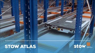 Stow Atlas pallet shuttle system at Dawtona Poland [upl. by Audun]