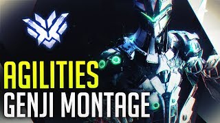 Best of Agilities Genji  The Genji Carry  Overwatch Montage [upl. by Latouche346]