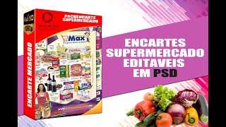 Encarte Supermercado Editável em psd [upl. by Navarro706]