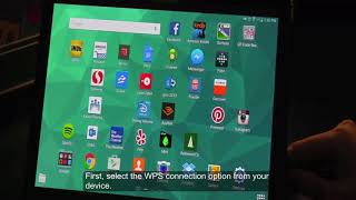 How to add devices to a GigaCenter WiFi network using pushbutton WPS [upl. by Ellasal442]