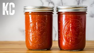 PIZZA SAUCE FROM SCRATCH  Raw amp Cooked Versions [upl. by Daffodil]