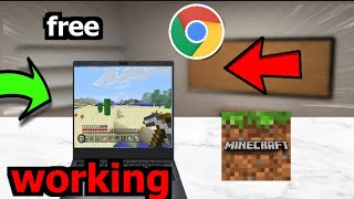 How to play minecraft on a school Chromebook unblocked games on a school Chromebook unblocked [upl. by Agretha]