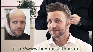 beyourselfhair  Das unsichtbare Haarsystem für Männer [upl. by Silbahc3]