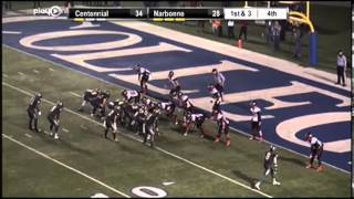 Football  Narbonne vs Centennial Highlights [upl. by Ammeg]