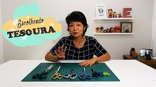 4 dicas para escolher tesoura para tecido [upl. by Eirojam]