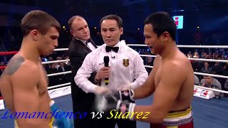 LOMACHENKO VS Pinoy Boxer SUAREZ Highlights [upl. by Ratep]