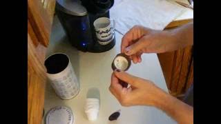 Modify Reusable KCup to Make a Strong Cup of Coffee [upl. by Menides]