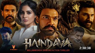 Haindava Movie Hindi Dubbed 2025 South Update  Bellamkonda New Movie  Samyukhta  Latest Movie [upl. by Adnahsal]