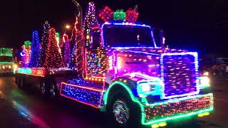 2019 Christmas truck parade [upl. by Ailhad]