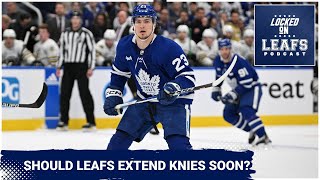 Should the Toronto Maple Leafs make a Matthews Knies contract extension a priority [upl. by Leina18]