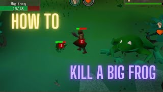 OSRS How to kill a big frog [upl. by Lramaj856]