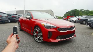 2020 KIA Stinger GT2 Start Up Exhaust Test Drive and Review [upl. by Rufena]