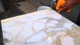 How To Cut Marble Tiles [upl. by Asirrac390]