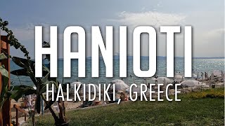 Hanioti Town amp Beach  Halkidiki Greece [upl. by Annora]