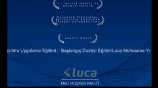 Luca Mali Müşavir Paketi Başlangıç Düzeyi Eğitim [upl. by Schlessinger]