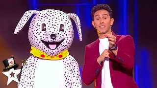 LES FRENCH TWINS Bring DALMATIONS To The Stage  Magicians Got Talent [upl. by Lemart599]