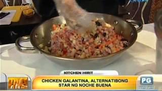 Unang Hirit Kitchen Hirit Abotkayang Chicken Galantina [upl. by Drofnil]