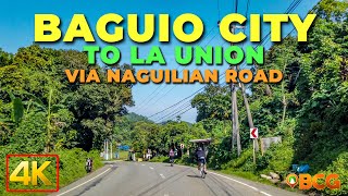 How To Go From Baguio City to La Union Via Naguilian Road [upl. by Devona605]