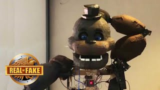 REAL FREDDY FAZBEAR ANIMATRONIC Real or Fake [upl. by Giselle]