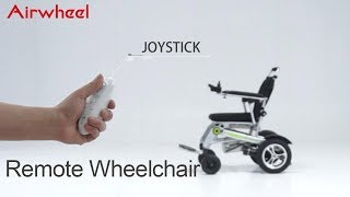 Airwheel H3STBest Smart Electric Remote Wheelchair ampamp following wheelchair 2019 Using Guide [upl. by Aisiram]