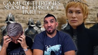 Game of Thrones Season 7 Episode 7 The Dragon and the Wolf Part 1 REACTION [upl. by Bish]