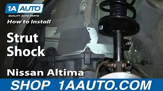 How to Replace Strut amp Spring Assembly 0206 Nissan Altima [upl. by Dinerman]