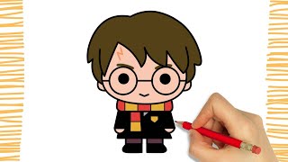 How to draw Realistic face Harry Potter step by step easy pencil sketch harrypotter [upl. by Hahsi709]