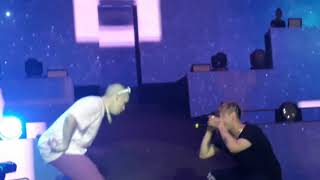 Bad Bunny en luna park quotlocaquot con Duki y Cazzu [upl. by Nivad]