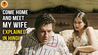 Come Home and Meet My Wife  Movie Explained in Hindi  Italian Movie in Hindi  9D Production [upl. by Beitch]