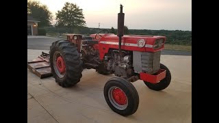 1972 Massey Ferguson 175 new gauges and more [upl. by Valdes]