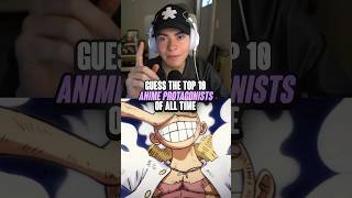 Guess Best Anime Protagonists anime onepiece naruto jjk react reactcafe aot dragonball [upl. by Aylad]