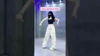 The Girls  BLACKPINK  Dance Tutorial Slowed amp Mirrored [upl. by Ayna]