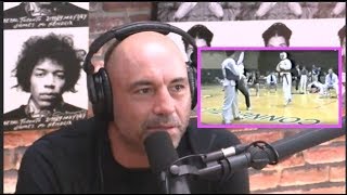 Joe Rogan Watches His Tae Kwon Do KO From 1987 [upl. by Esaele809]